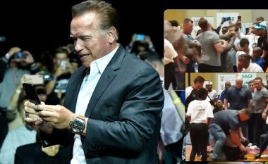 Publikohen pamje të reja nga momenti i sulmit ndaj Arnold Schwarzenegger