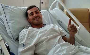 Casillas i qetëson tifozët nga spitali: Një frikë e madhe, por më i fortë se kurrë