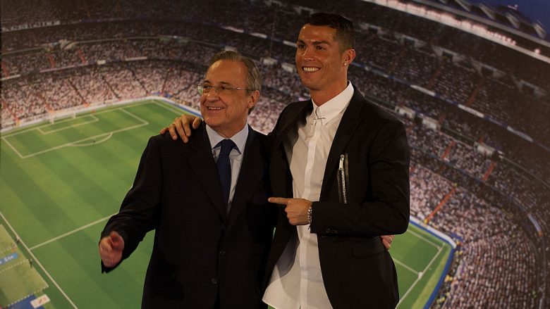 Ka blerë lojtarë si Figo, Zidane e Ronaldo, por Perez thotë se Cristiano është lojtari më i madh që e ka transferuar