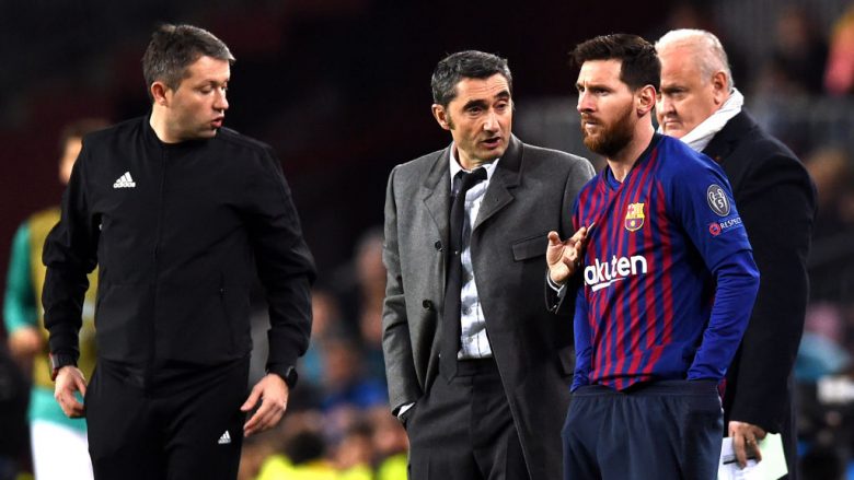 Vetëm Lionel Messi mund ta shpëtojë Ernesto Valverden nga shkarkimi prej Barcelonës