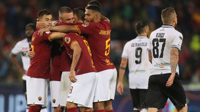 Roma fiton ndaj Parmës, por në sezoni i ri luan në Ligën e Evropës
