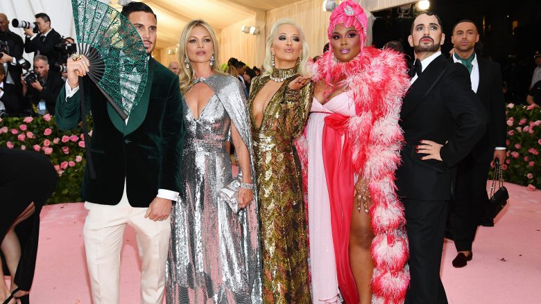 Char Defrancesco, Kate Moss, Rita Ora, Lizzo dhe Marc Jacobs në MET Gala (Foto: Dimitrios Kambouris/Getty Images/Guliver)