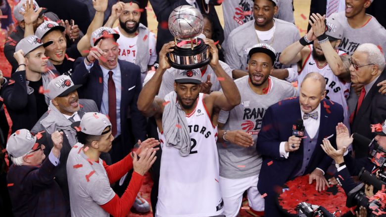 Kawhi Leonard i papërmbajtshëm, Toronto prek për herë të parë finalen e madhe në NBA