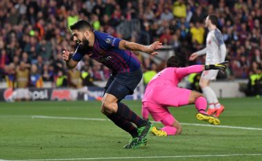 Suarez i shënon Liverpoolit në Camp Nou, nuk mungoi festa ndaj ish-skuadrës