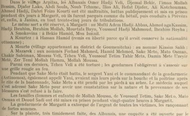 Dokumenti i vitit 1925 i Lidhjes së Kombeve, për torturat dhe shpërnguljet e shqiptarëve nga Epiri
