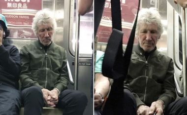 Roger Waters shfrytëzon metrotë, askush nuk e njeh rokerin e famshëm