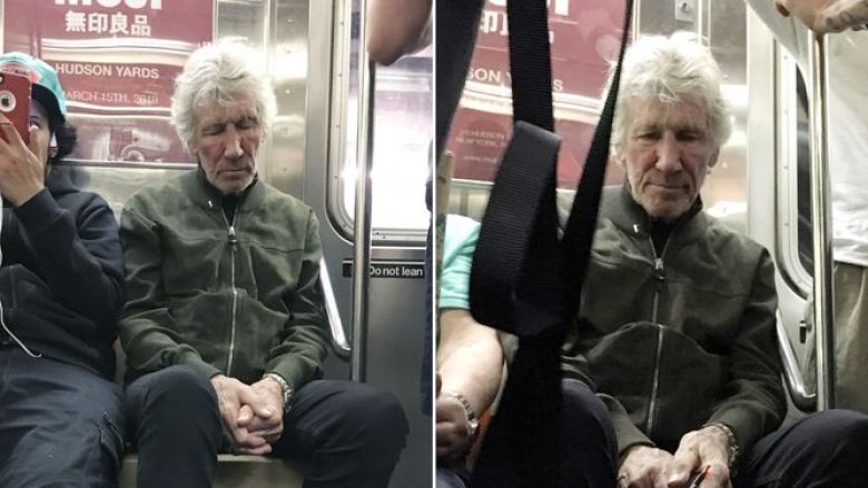 Roger Waters shfrytëzon metrotë, askush nuk e njeh rokerin e famshëm