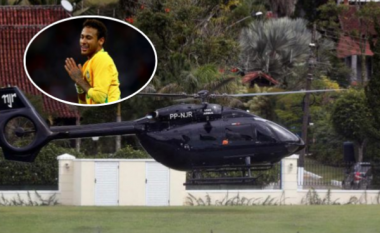 Vlera marramendëse e helikopterit të Neymarit që udhëtoi në Brazil