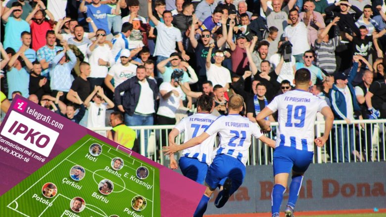 Formacioni i javës së 31-të në Ipko Superligë – Dominojnë futbollistët e Prishtinës dhe Ballkanit