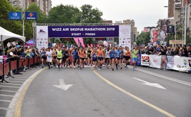 Atleti nga Etiopia fiton maratonën e Shkupit (Foto)