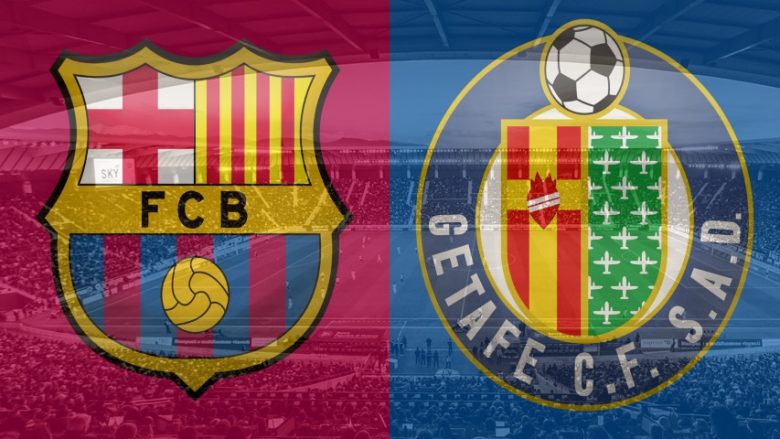 Formacionet zyrtare: Barcelona – Getafe