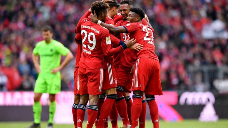 Bayerni fiton me lehtësi ndaj Hannoverit dhe forcon kreun në Bundesliga