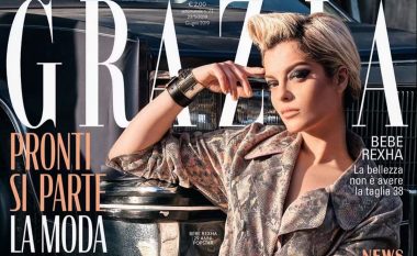 Bebe Rexha shkëlqen në kopertinën e revistës së famshme italiane, "Grazia"