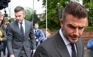 David Beckham dënohet nga Gjykata me gjashtë muaj ndalim vozitjeje për shkak të përdorimit të telefonit në timon