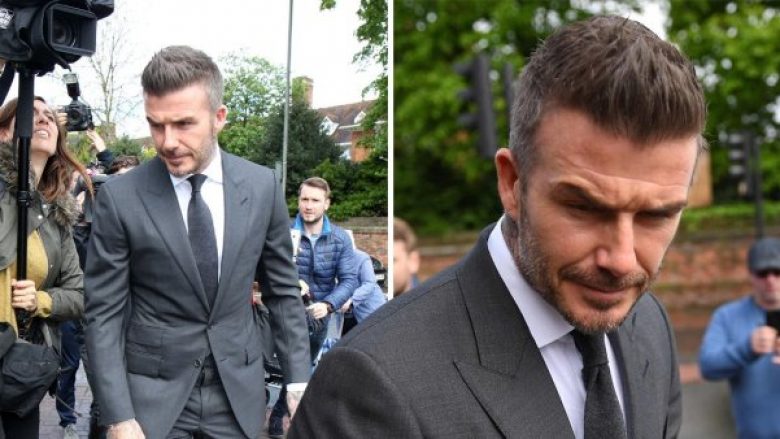 David Beckham dënohet nga Gjykata me gjashtë muaj ndalim vozitjeje për shkak të përdorimit të telefonit në timon