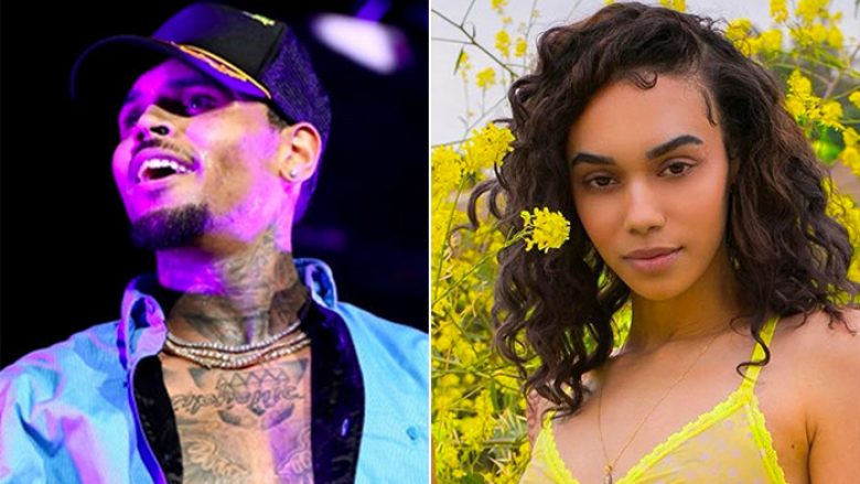 Chris Brown në lidhje me modelen Indya Marie