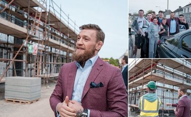 Conor McGregor ndërton tetë shtëpi për familjet e pastreha në Dublin të Irlandës