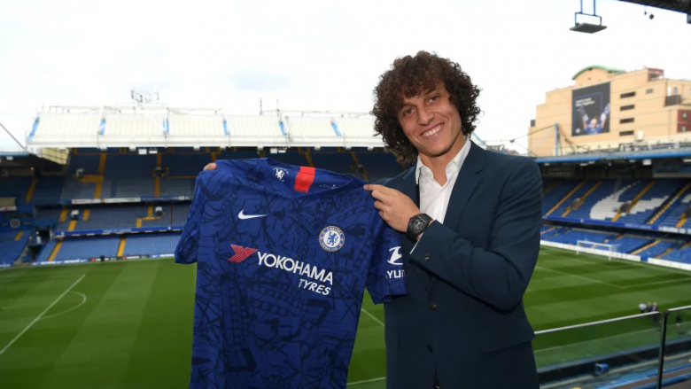 Zyrtare: David Luiz vazhdon kontratën me Chelsean