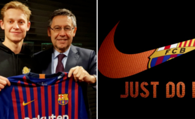 De Jong del kundër kompanisë Nike në lidhje me emrin në fanellë