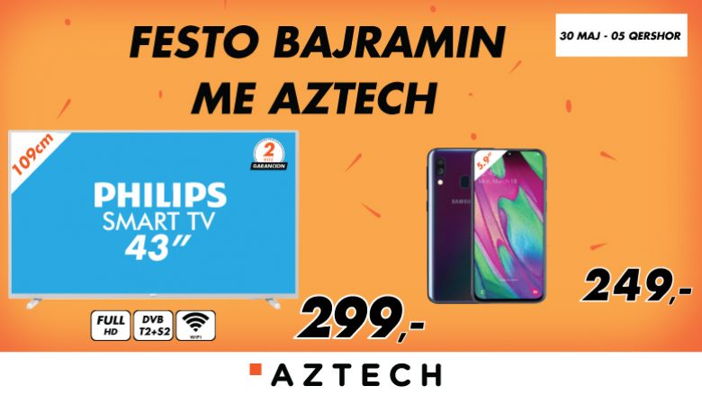 Aztech vjen me zbritjen më të madhe të vitit për Fitër Bajram