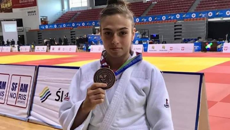 Erza Muminoviq fiton medaljen e bronztë në Kupën “IJF World Tour”