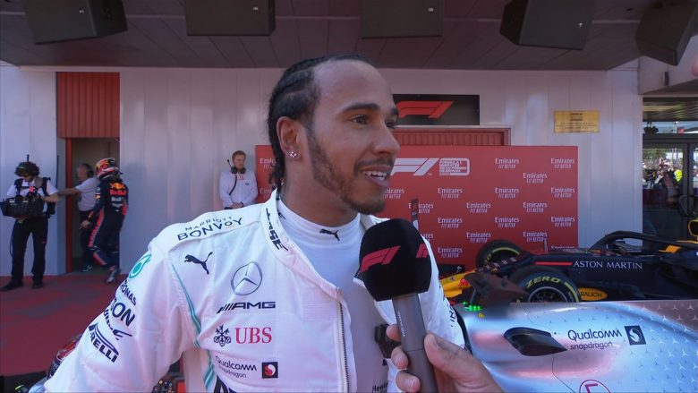 Hamiltoni triumfon në garën e Spanjës, lë pas Bottas dhe Verstappen