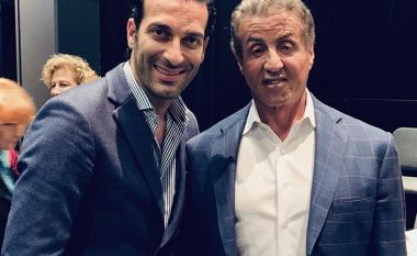 Ramë Lahaj takohet me Sylvester Stallonen