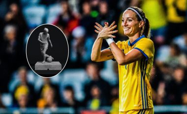 Kosovare Asllani, ndër futbollistet e para femra që i ngritet statujë në Suedi
