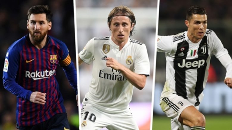 Krahasimet e statistikave të Messit në sezonit 2018-19 me tre finalistët e Topit të Artë 2018, argjentinasi thuajse më i mirë se të tre së bashku  
