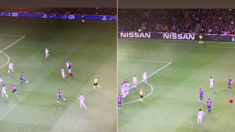 Messi përdori ‘dredhi’ tek goli nga goditja e dënimit, afroi topin disa metra dhe e zhvendosi atë më në qendër