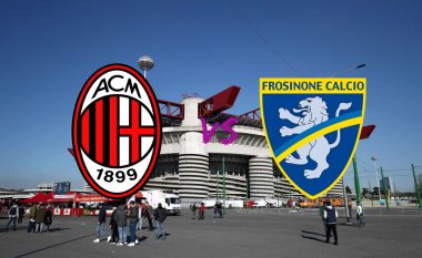 Formacionet zyrtare: Milani në kërkim të triumfit ndaj Frosinones