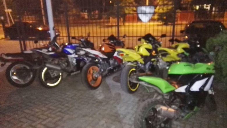 Shkup, sanksionohen 12 motoçiklistë