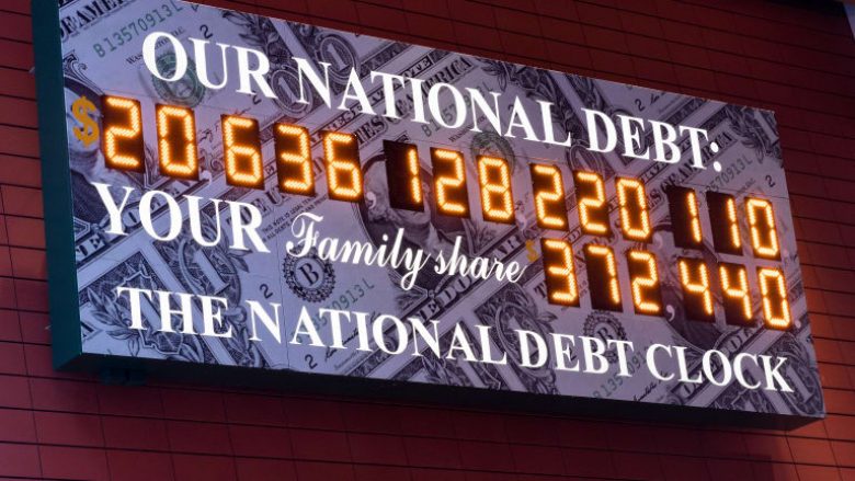 SHBA-ja vetëm pesë vite larg nga spiralja vdekjeprurëse e borxhit kombëtar