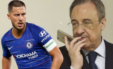 Perez: E kam një ndjenjë se Hazard do të transferohet në Madrid