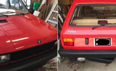 “Si e re”: Në SHBA zbulohet një veturë Yugo, që kishte qëndruar në një garazh për 31 vjet (Foto)