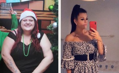 Ndryshimi filloi që në ditën kur shkoi në një park: 27-vjeçarja arriti të kthehej në superformë, duke humbur 95 kilogramë (Foto)