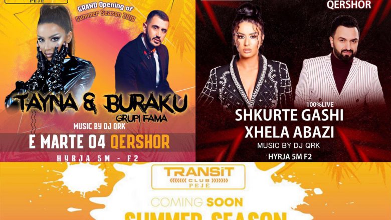 Hapja e ‘sezonit veror 2019’ në Transit Club nis me dy evenimente të mëdha argëtimi