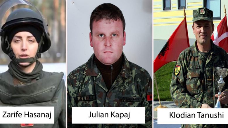 Profili i tre ushtarakëve të Ushtrisë së Shqipërisë që u përfshinë nga shpërthimi i minës në Letoni
