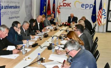 Kryesia e LDK-së mbajti mbledhje, u diskutua për takimin e Berlinit