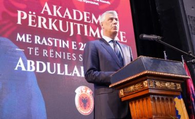 Thaçi: Kadri Veseli është veç një viktimë e këtij maskarallaku