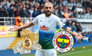 Fenerbahçe e bën milioner Vedat Muriqin, i ofron rrogë tri herë më të lartë sesa fiton në Rizespor