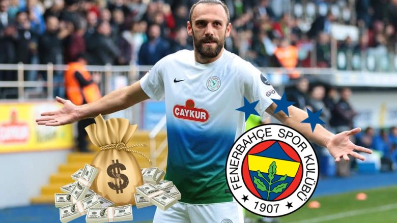 Fenerbahçe e bën milioner Vedat Muriqin, i ofron rrogë tri herë më të lartë sesa fiton në Rizespor
