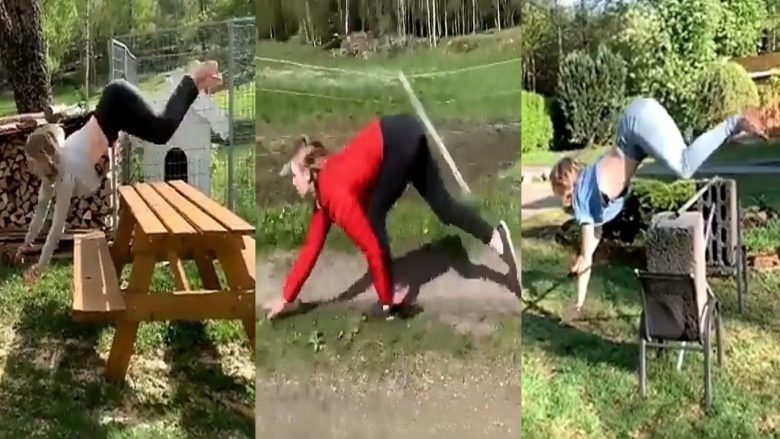 Gruaja norvegjeze lë pa fjalë të gjithë – e pabesueshme si është në gjendje të vrapojë dhe të kërcejë si një kalë (Video)