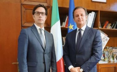 Ambasadori italian uron Pendarovskin për zgjedhje për president