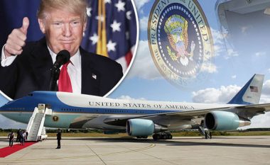 Trump prezanton dizajnin e ri të aeroplanit presidencial “Air Force One”, tregon arsyen pse kërkon ndërrimin e ngjyrës (Foto/Video)