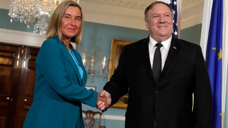 Mogherini takohet me Pompeo dhe këshilltarin e presidentit amerikan, Kushner, diskutojnë edhe për Ballkanin