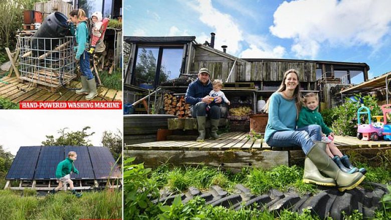 Hoqën dorë nga puna e ëndrrave që të jetojnë në një fermë me zero karbon, çifti britanik përdorin energjinë e ripërtërishme  (Foto)