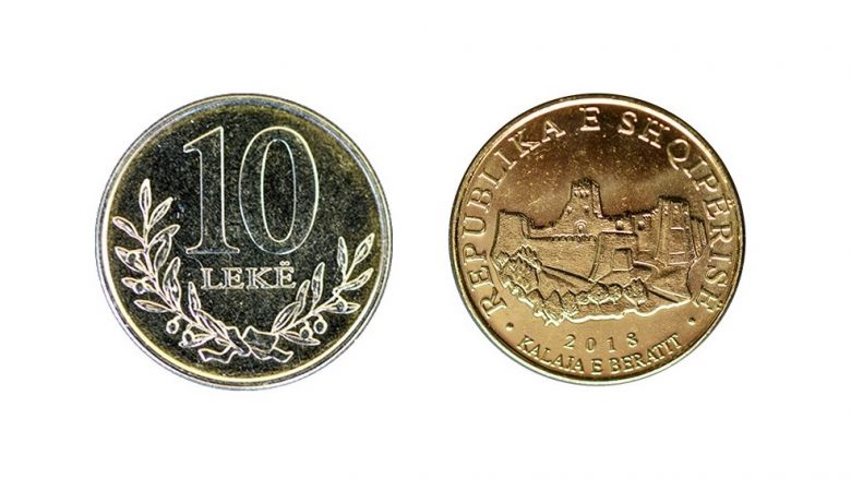 Banka e Shqipërisë hedh në treg monedhën e re 10 lekë