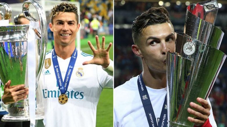 Cristiano Ronaldo aktualisht ka më shumë trofe të UEFA-s se cilido lojtar në histori