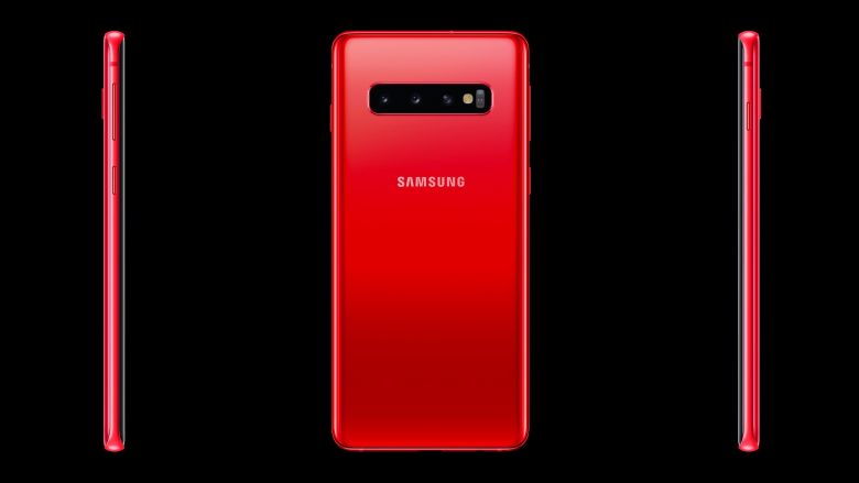 Galaxy S10 dhe S10+ shfaqen online në një variant të ri, Cardinal Red